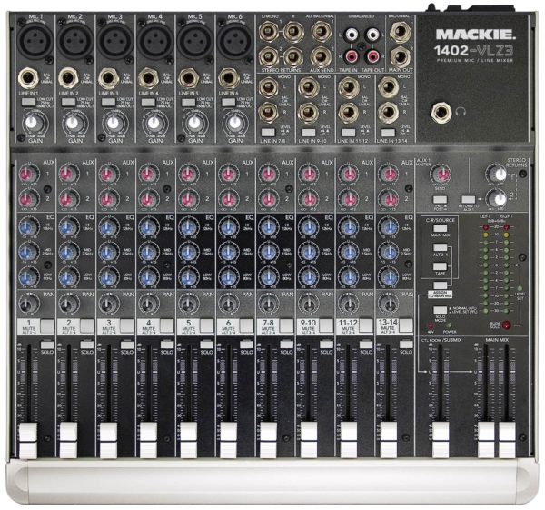 Mackie 1402 Mixer Rental, Audio Equipment Rental, Brooklyn Nyc Manhattan