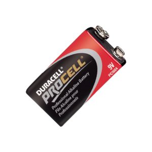 Duracell Procell 9 Volt Battery, Film Production Expendables Nyc