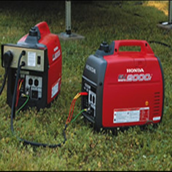 Rent Two Honda EU2000i Super Quiet Generators With Parallel 30A Kit