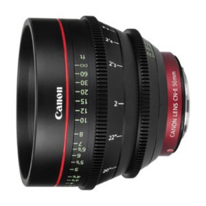 Canon CN-E 50mm T1.3 Cinema Prime EF Lens Rental Nyc