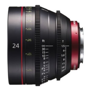 Canon CN-E 24mm T1.5 Cinema Prime EF Lens Rental in Nyc