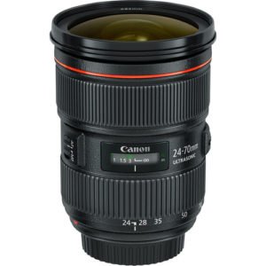 Canon 24-70mm F/2.8L II Zoom EF Lens for Rent in NYC