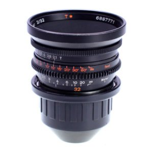 Zeiss Standard Speed 32mm T2.1 Prime PL Lens Rental Nyc