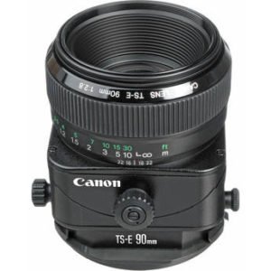 Canon 90mm TS-E F/2.8 Tilt Shift EF Prime Lens Rental