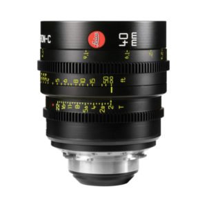 Leica Summicron-C T2.0 40mm Prime PL Lens Rental Nyc