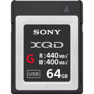 Sony XQD 64GB G-Series Card Rental Manhattan Brooklyn Nyc