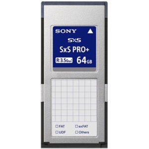 Rent Sony SxS Pro Plus 64GB Card in Manhattan Brooklyn Nyc