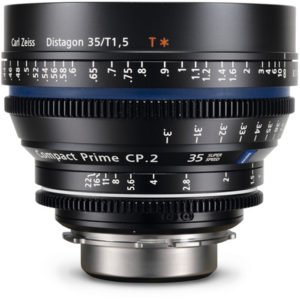 Carl Zeiss CP.2 35 mm/T1.5 Super Speed EF Lens Rental NY