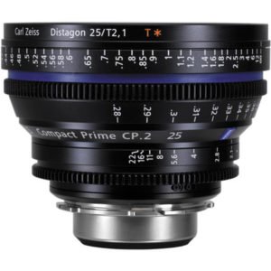 Carl Zeiss CP.2 25mm T2.9 EF Lens Rental NYC