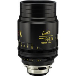 Cooke S4/i Mini 135mm T2.8 Cine Lens Coated & Uncoated Rental