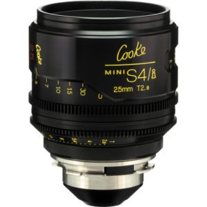 Cooke S4/i Mini 25mm T2.8 Cine Lens Coated & Uncoated Rental NY