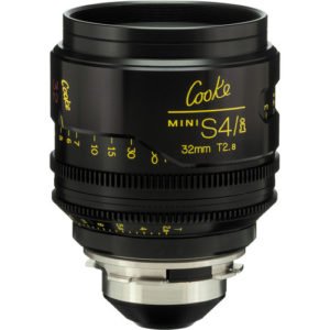 Cooke S4/i Mini 32mm T2.8 Cine Lens Coated & Uncoated Rental NYC