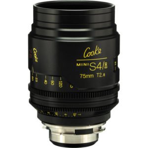 Cooke S4/i Mini 75mm T2.8 Cine Lens Coated & Uncoated