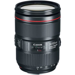 Canon 24-105mm F/4L II IS Zoom EF Lens Rental