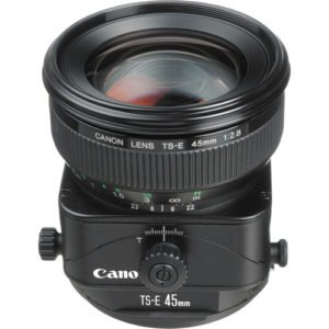 Canon 45mm TS-E F/2.8 Tilt Shift Prime EF Lens