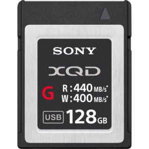 Sony XQD 128GB G-Series Card Rental Manhattan, Brooklyn, Nyc, Nj, Pa