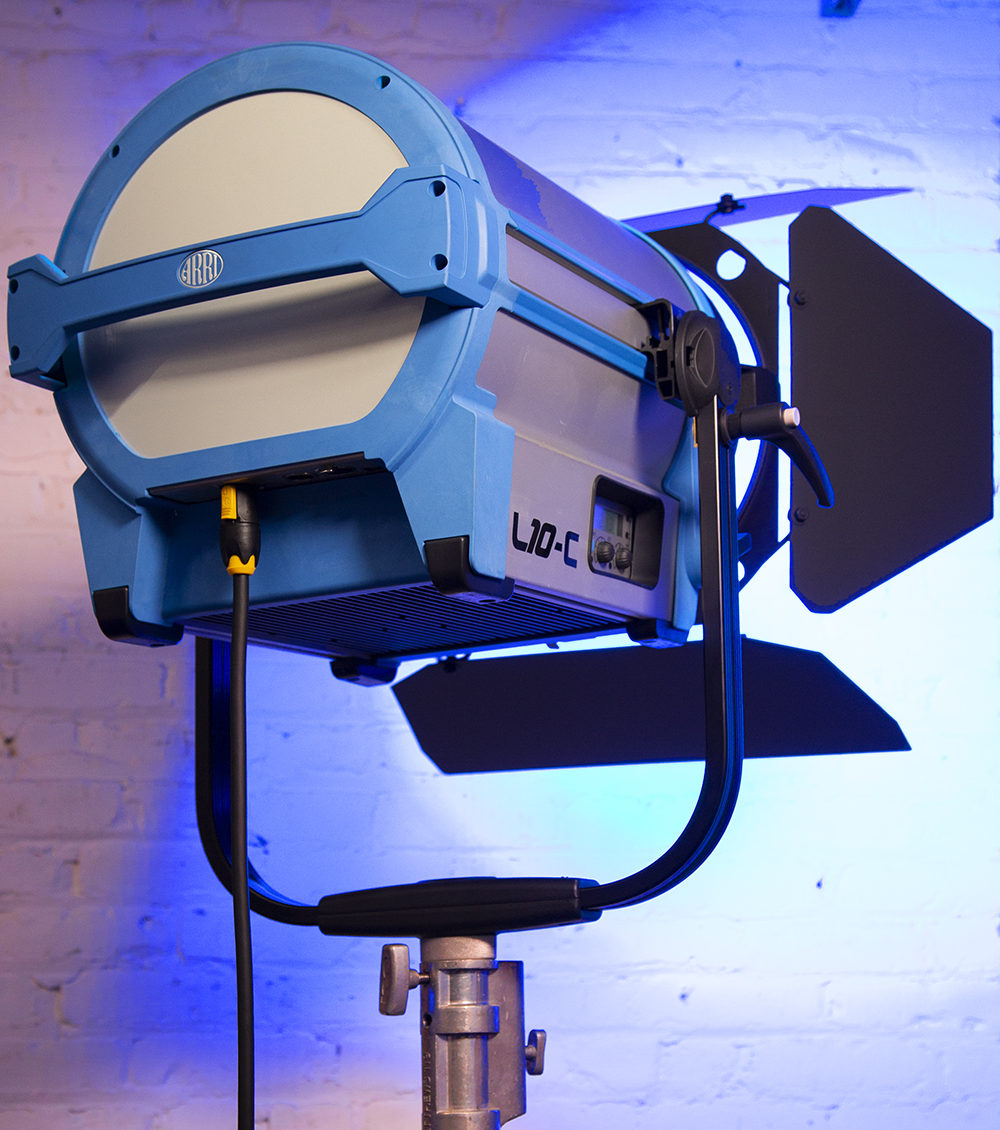 Arri L10-C Color LED Fresnel Light Rental Nyc