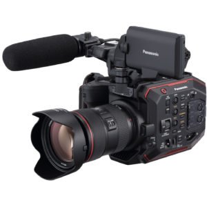 Rent Panasonic AU-EVA1 5.7K S35 EF Handheld Cinema Camera in Nyc and Brooklyn